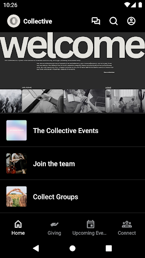 Android application The Collective Co screenshort