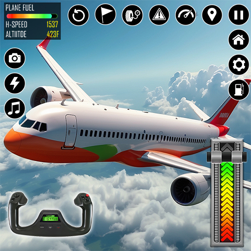 لعبة الطائرة :  محاكاة الطيار