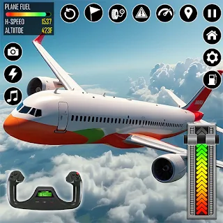 Flight Simulator Plane Game 3D apk