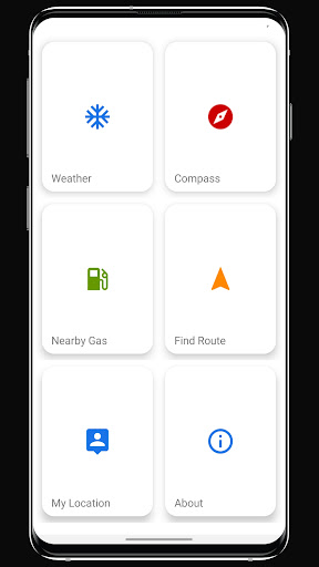 Android application Route Assistant screenshort