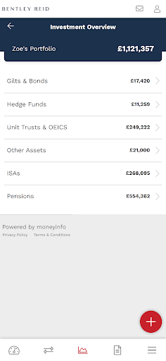 Bentley Reid Client Portal Screen 3