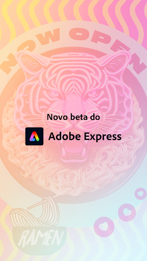 Visualização do aplicativo