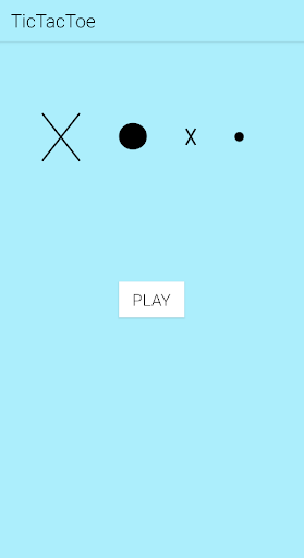 Android application TicTacToe screenshort