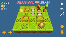 Puppy Dog vs Sheep - Funny Sokoban Gameのおすすめ画像4