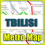 Cover Image of ダウンロード Tbilisi Metro Map Offline  APK