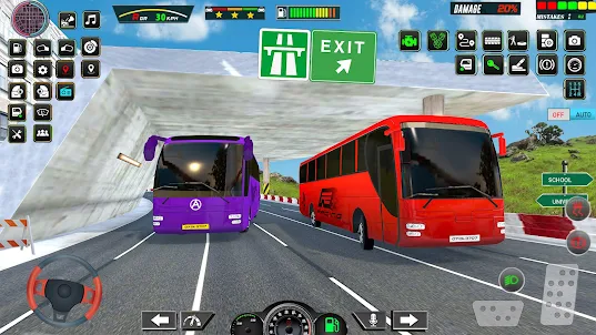 Bus racing 3D offline game