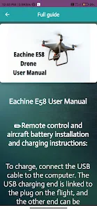 Drone E58, review