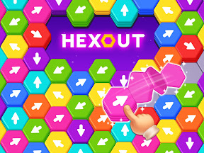 Hexout - Color Hexa Puzzle screenshot