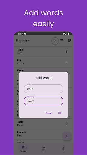 Android application ReCall: Learn & Remember screenshort