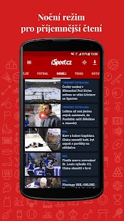 iSport.cz: sportovní zprávy, fotbal, hokej, tenis Screenshot