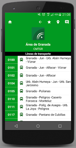 Transporte Público de Granada Screen 2