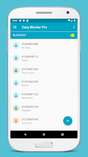 Dialer - Call Blocker, Blackli Tangkapan layar