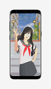 Sakura School Wallpaper Girl