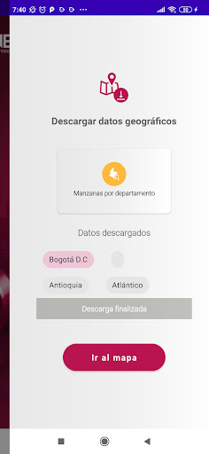 Android application AR CNPV2018 screenshort