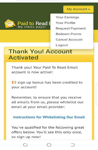 Paid To Read Emails and Take S Screen 2