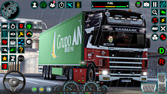 باك لعبة شاحنة بضائع المحاكاة 3