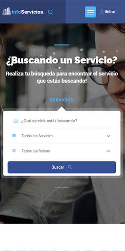 Android application Infoservicios UY screenshort