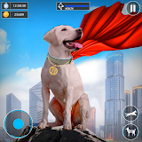 Flying Super Hero Dog Rescue icon