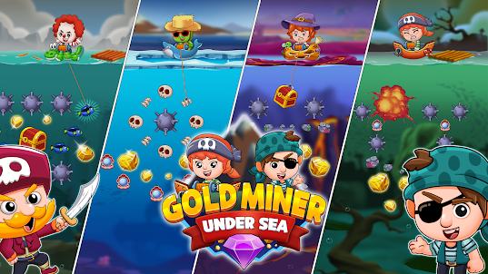 Gold Miner Under Sea