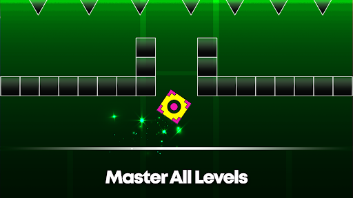 Screenshot of Pixel Ride – Jump to the Beat