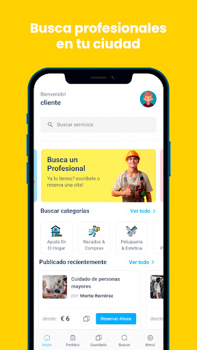 BeeFinder - Ayuda a domicilio Screen 3