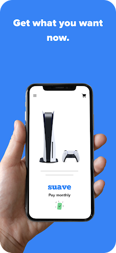 Suave: Buy now, pay later. Screen 2