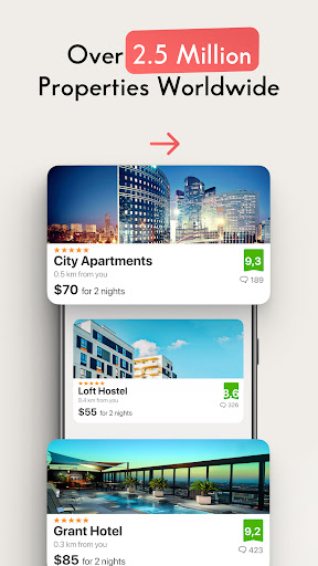 Screenshot of ZenHotels – Book hotels easily