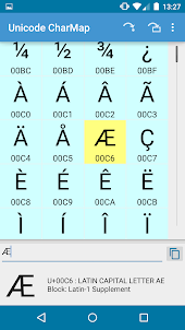 Unicode CharMap – Lite