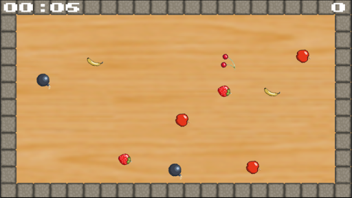 Android application Fruit Catcher screenshort