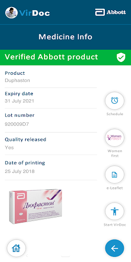 VirDoc Screen 2