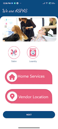 ASPAS - ALL SERVICES PLATFORM Screen 2