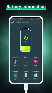 Battery Charging Animation 4D