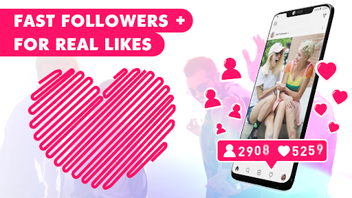 Android application Real Followers - InCaption screenshort