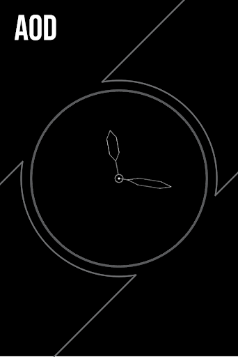 Polygon Analog Watch Face Screen 2