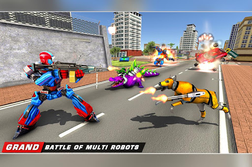 Scorpion Robot Transforming u2013 Robot shooting games 1.11 APK screenshots 2