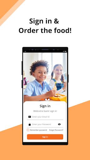 Android application School Meals screenshort