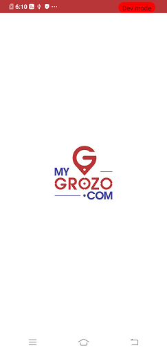 Android application MYGROZO RIDER screenshort