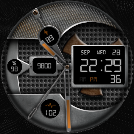 W-Design WOS096 - Watch Face screenshot 4