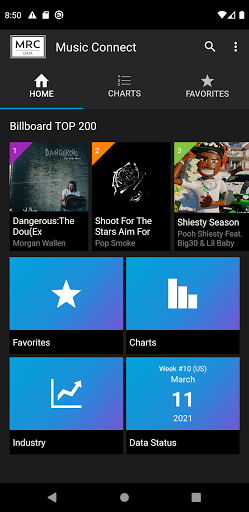 Music Connect (MRC) Screen 2
