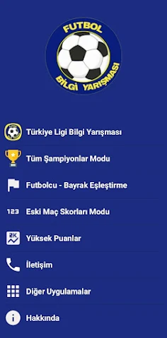 Türkiye Süper Ligi Bilgi Oyunu - Screenshot 1
