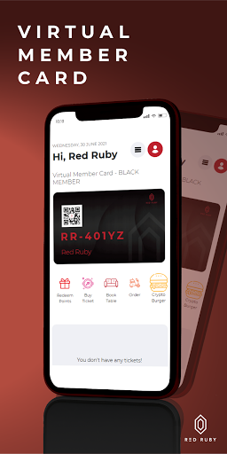 Android application Red Ruby Member screenshort