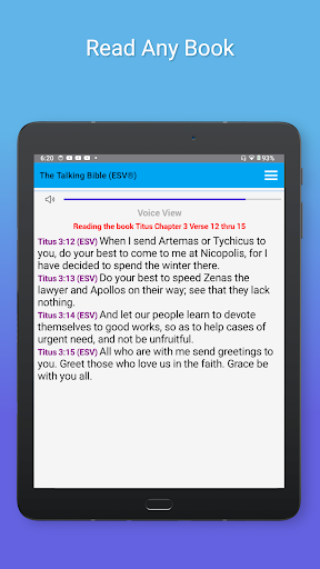 Talking Bible for The Blind screenshot 8