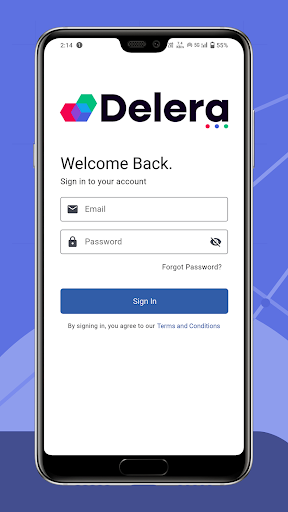 Android application Delera screenshort