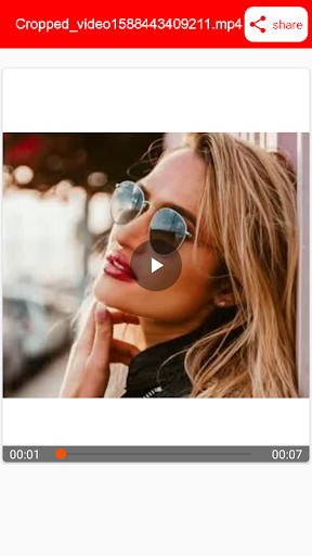 Screenshot of Crop Video - Editor And Cutter