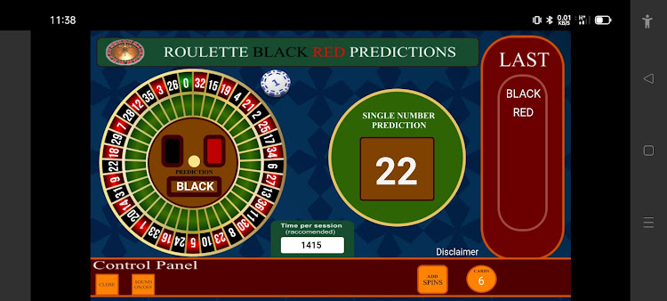 Roulette Black Red Calculator - 1.0.0.9 - (Android)