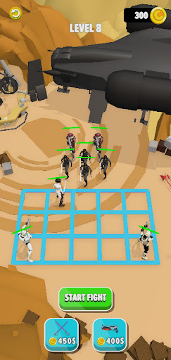 Android application Merge Wars: Clash of Heroes screenshort