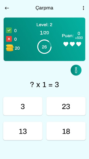 Pratik Matematik Screen 3
