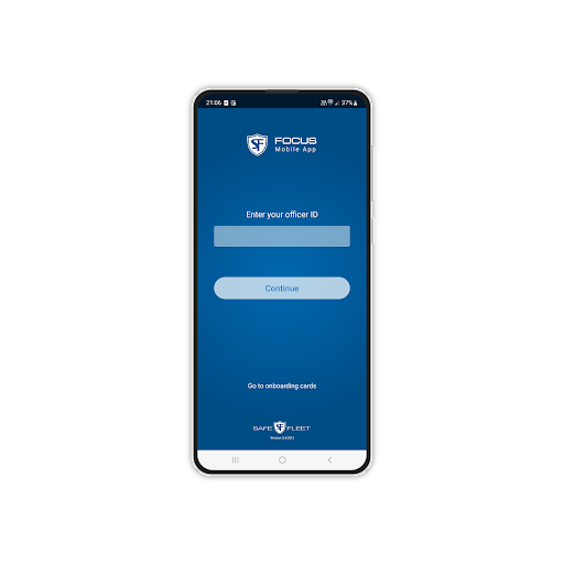 Android application FOCUS Mobile APP by Safe Fleet screenshort