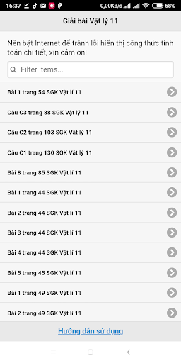 Giải bài tập Vật Lý lớp 11 ban Screen 2