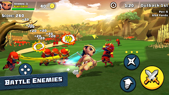 Ninja Golf ™ Screenshot